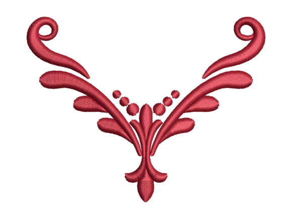 Ottoman Symmetric Motif Embroidery