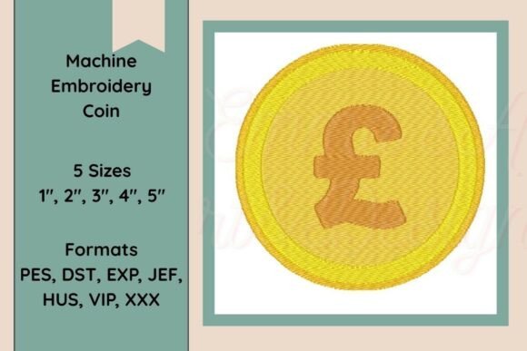 Review: Coin Toss Machine Embroidery Design