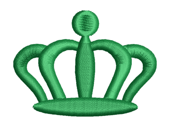 Royal Crown Symbol Embroidery